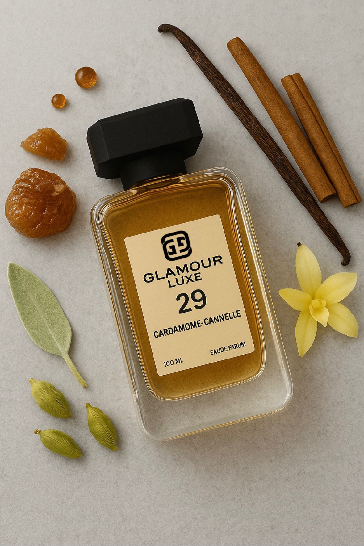 Glamour Luxe Signature Perfume Trio – No. 24, 27 & 29 (Luxury Boxed Set)
