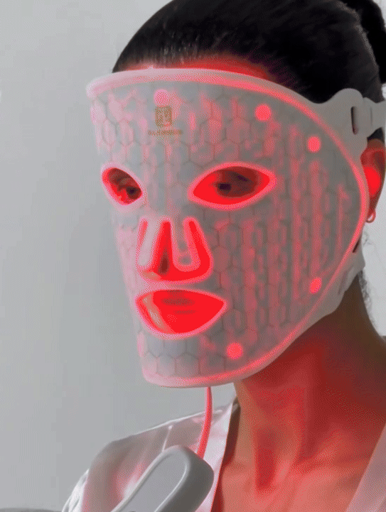 Glamour Luxe 7-Color LED Face Mask – Professional Skincare at Home