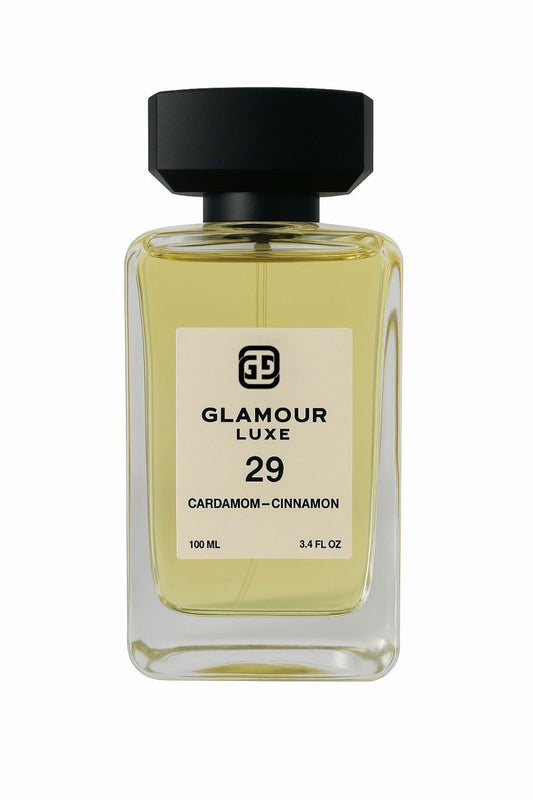 Glamour Luxe No. 29 – Cardamom & Cinnamon Eau de Parfum (100ml)